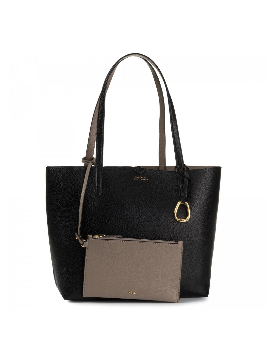 Kabelka Lauren Ralph Lauren Rvrsble Tote 431795329001 Černá